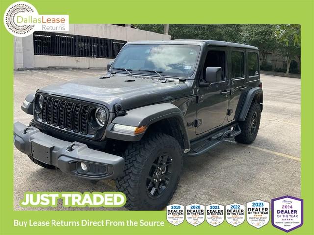 2025 Jeep Wrangler 4-Door Willys 4x4 for sale in Dallas, TX