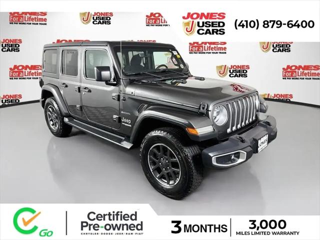 2018 Jeep Wrangler Unlimited Sahara 4x4 for sale in Fallston, MD
