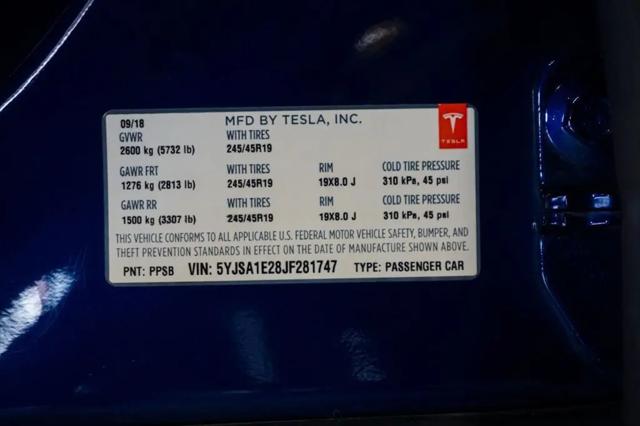 2018 Tesla Model S 75D
