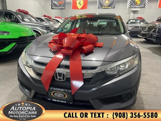 2016 Honda Civic EX for sale in Union, NJ