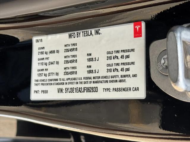 2018 Tesla Model 3 Long Range