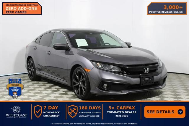 2020 Honda Civic Sport for sale in Montclair, CA