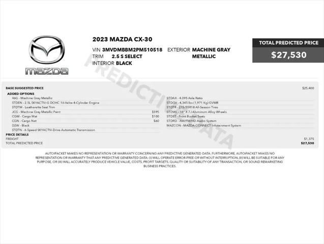 2023 Mazda CX-30 2.5 S Select