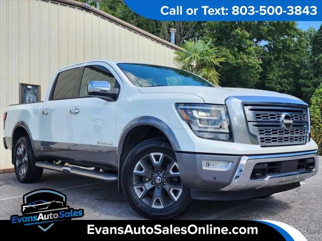 2022 Nissan Titan Crew Cab Platinum Reserve 4x4 for sale in York, SC