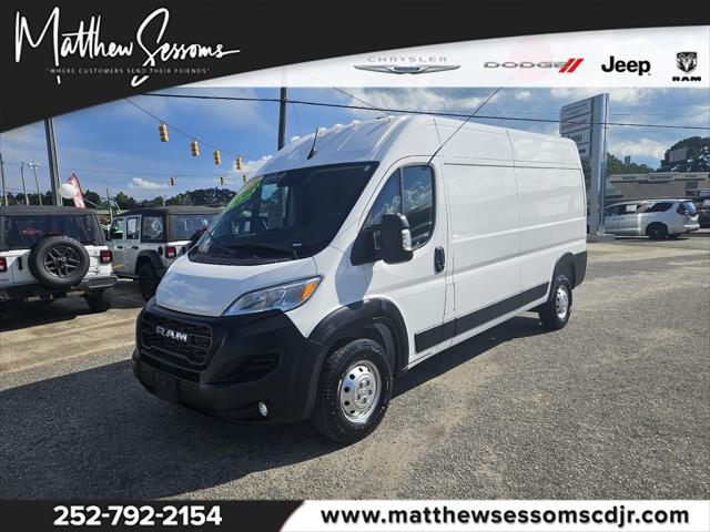 2024 Ram ProMaster 2500 Cargo Van Tradesman High Roof 159" WB w/Pass Seat for sale in Williamston, NC