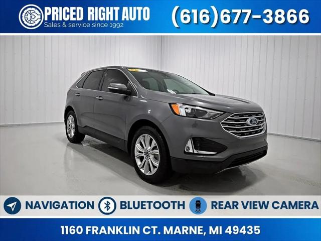 2022 Ford Edge Titanium for sale in Marne, MI