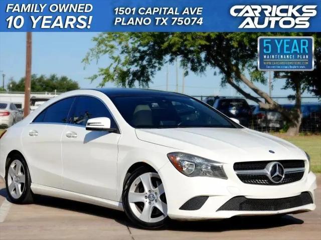 2016 Mercedes-Benz CLA Base for sale in Plano, TX