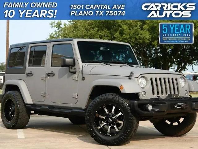 2018 Jeep Wrangler JK Unlimited Sahara 4x4 for sale in Plano, TX