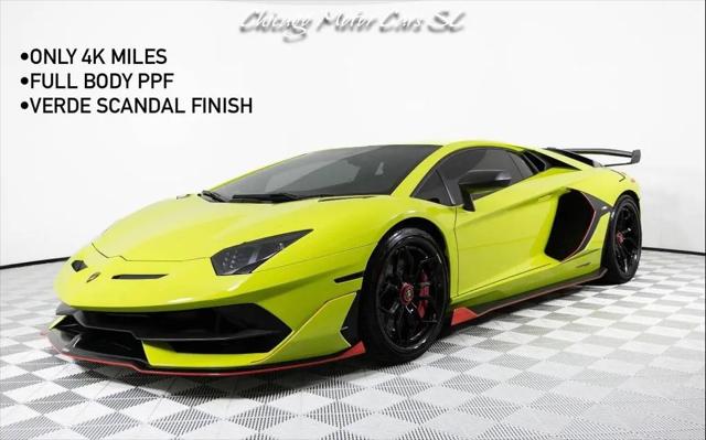 2019 Lamborghini Aventador Only 4K Miles Full PPF Verde Scandal Tons of Carbon Front Lift for sale in Rock Hill, SC