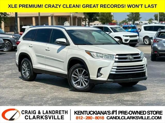 2019 Toyota Highlander XLE for sale in Clarksville, IN