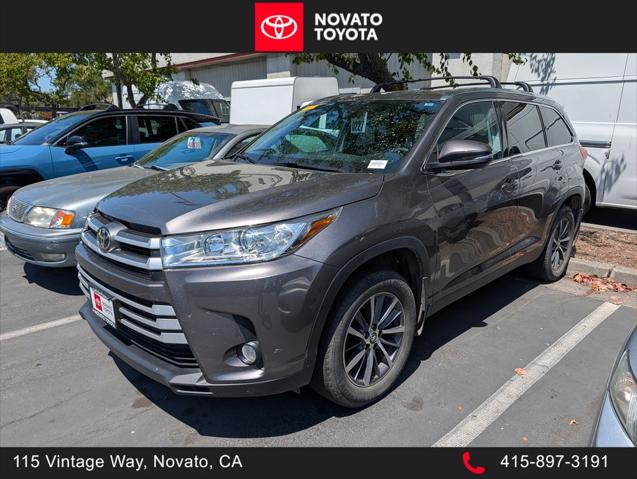 2019 Toyota Highlander XLE for sale in Novato, CA