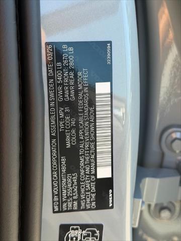 2026 Volvo XC60 B5 Ultra
