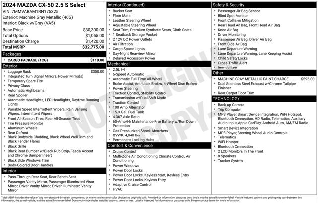 2024 Mazda CX-50 2.5 S Select for sale in Forest Grove, OR