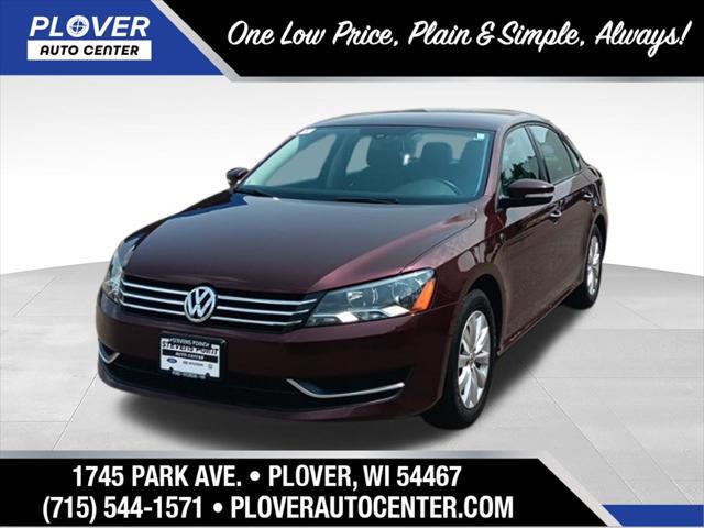 2014 Volkswagen Passat 1.8T Wolfsburg Edition for sale in Plover, WI