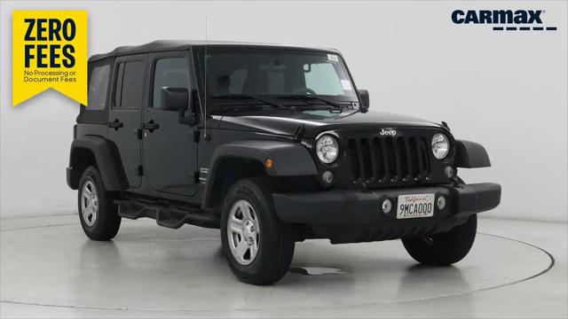 2018 Jeep Wrangler JK Unlimited Sport 4x4 for sale in Duarte, CA