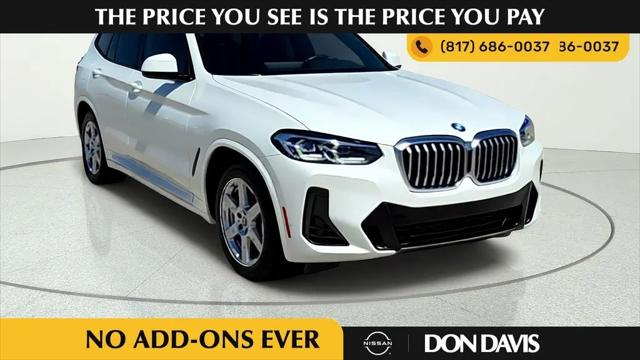 2023 BMW X3 sDrive30i for sale in ARLINGTON, TX