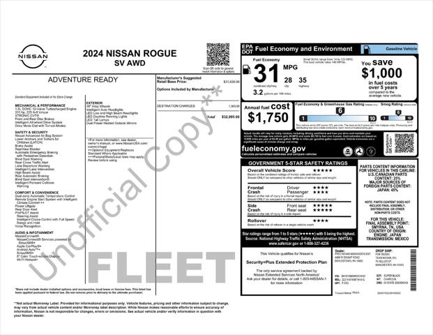 2024 Nissan Rogue SV Intelligent AWD