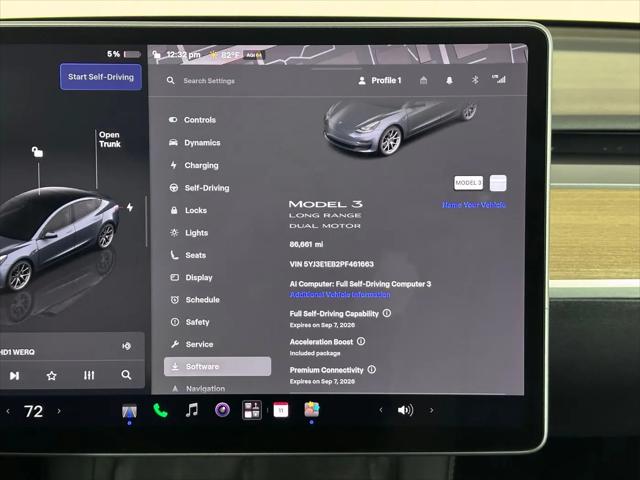 2023 Tesla Model 3 Long Range Dual Motor All-Wheel Drive