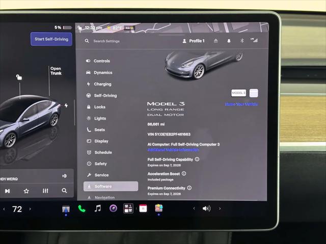 2023 Tesla Model 3 Long Range Dual Motor All-Wheel Drive