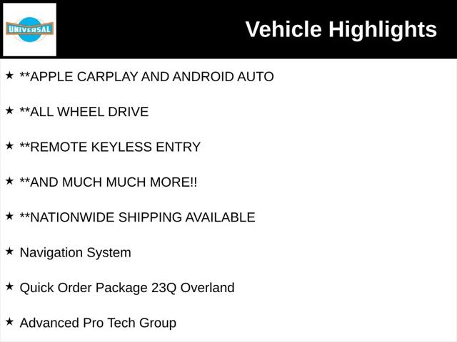 2026 Jeep Cherokee Overland 4x4