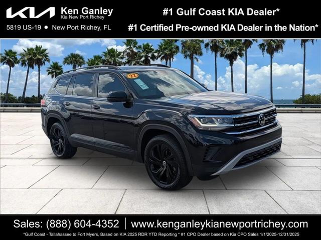 2022 Volkswagen Atlas 3.6L V6 SE w/Technology for sale in New Port Richey, FL