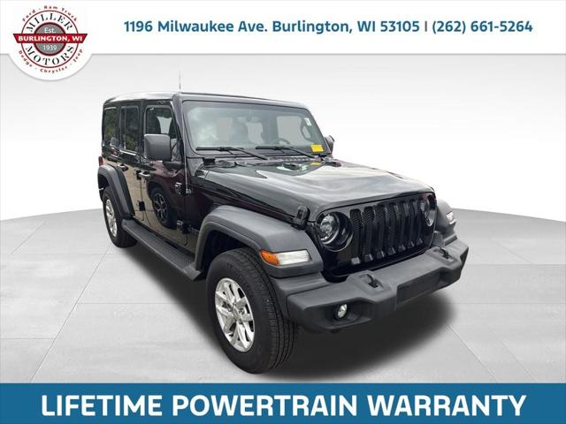2023 Jeep Wrangler 4-Door Sport S 4x4 for sale in Burlington, WI