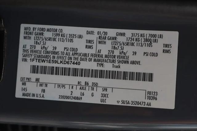 2020 Ford F-150 XLT