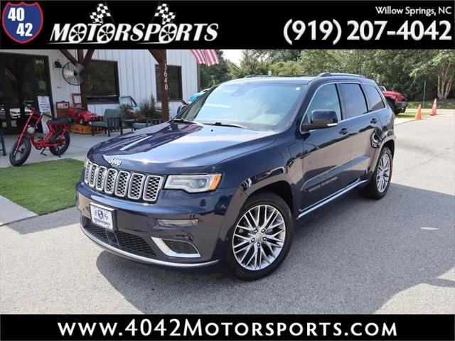 2018 Jeep Grand Cherokee Summit 4x4 for sale in Willow Spring, NC