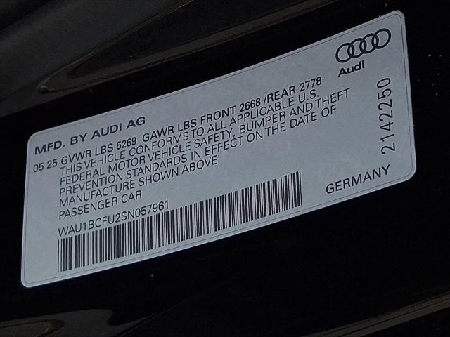 2025 Audi A5 Premium TFSI quattro S tronic
