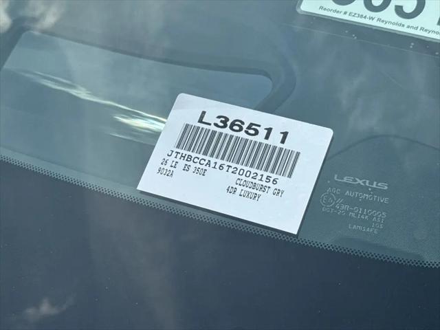 2026 Lexus ES 350 Luxury
