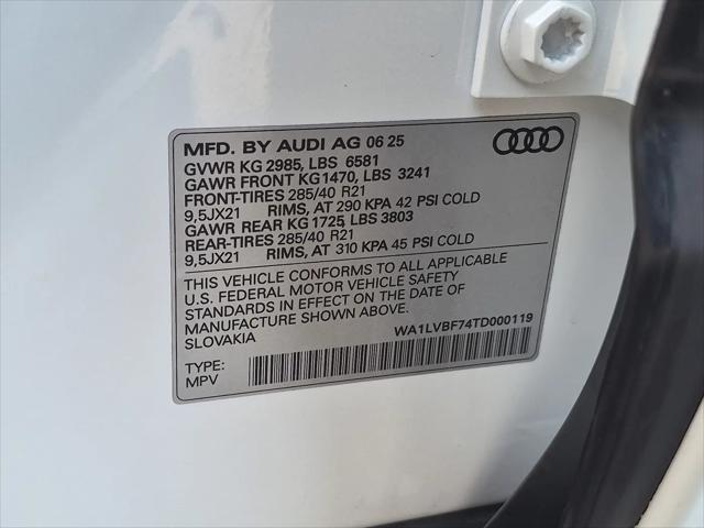 2026 Audi Q7 Premium Plus TFSI quattro tiptronic