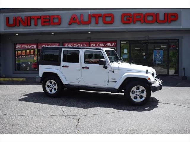 2012 Jeep Wrangler Unlimited Sahara for sale in Putnam, CT