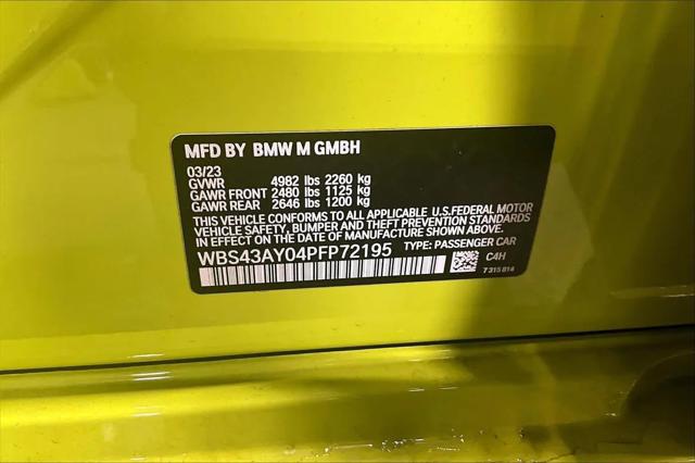 2023 BMW M3 Competition xDrive
