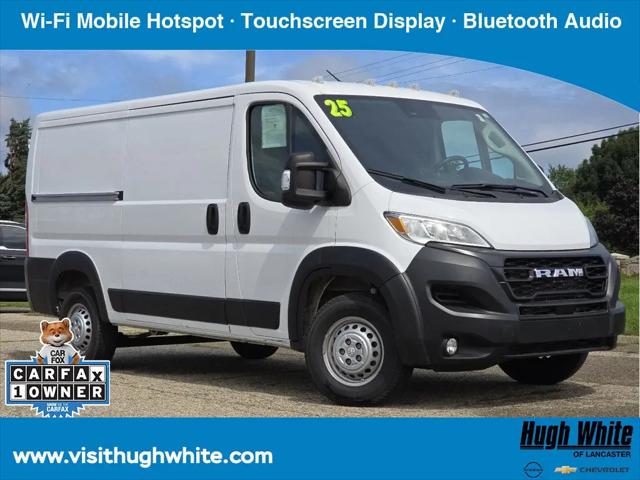 2025 Ram ProMaster 2500 Cargo Van Tradesman Low Roof 136 WB w/Pass Seat for sale near Lancaster, OH