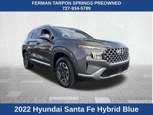 2022 Hyundai Santa Fe Hybrid Blue for sale in Tarpon Springs, FL