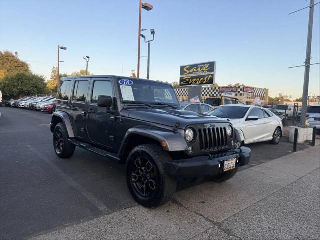 2018 Jeep Wrangler JK Unlimited Altitude 4x4 for sale in Sacramento, CA