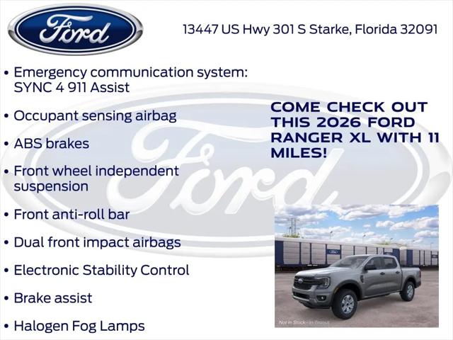 2026 Ford Ranger XL