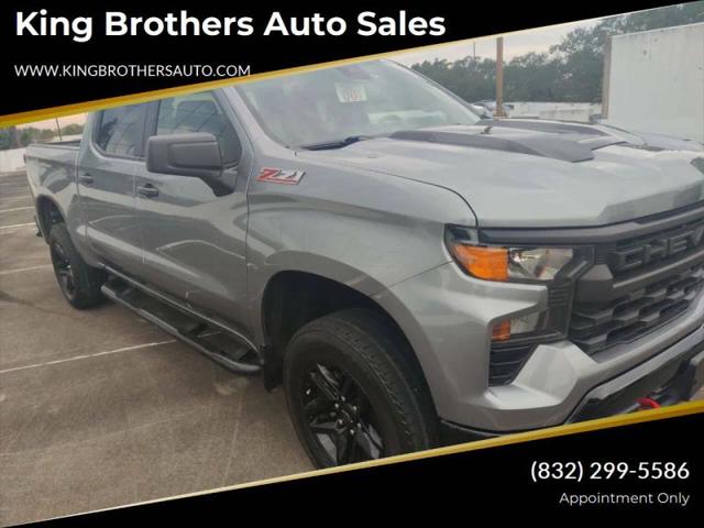 2023 Chevrolet Silverado 1500 4WD Crew Cab Short Bed Custom Trail Boss for sale in Houston, TX