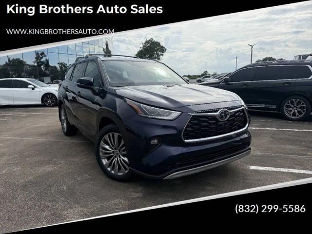2021 Toyota Highlander Platinum for sale in Houston, TX