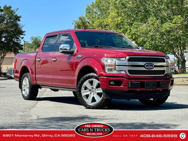 2018 Ford F-150 Platinum for sale in Gilroy, CA