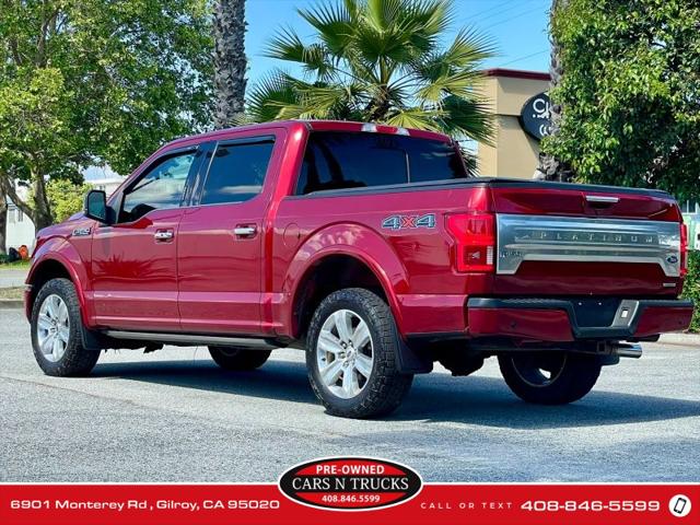 2018 Ford F-150 Platinum