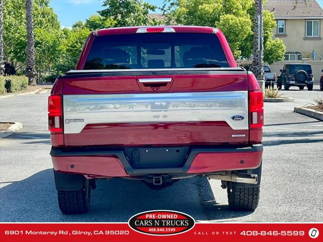 2018 Ford F-150 Platinum