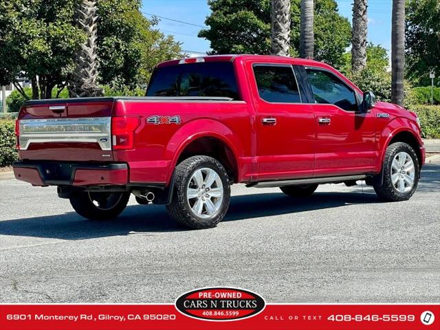 2018 Ford F-150 Platinum