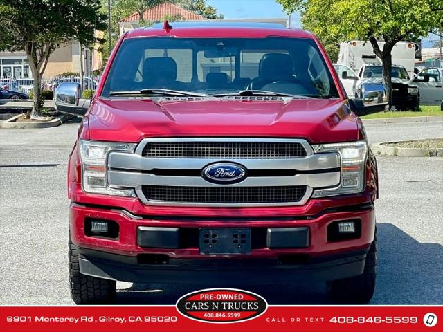 2018 Ford F-150 Platinum