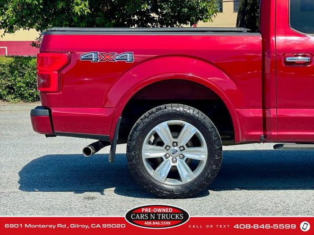 2018 Ford F-150 Platinum