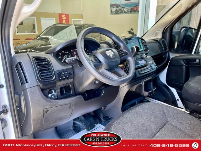 2023 Ram ProMaster Cargo Van High Roof 159 WB EXT
