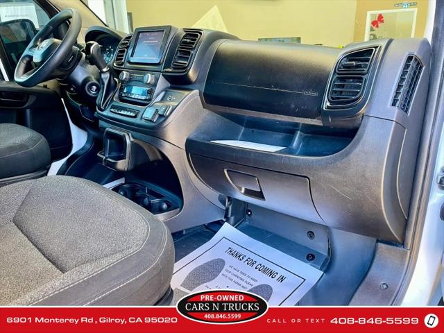 2023 Ram ProMaster Cargo Van High Roof 159 WB EXT