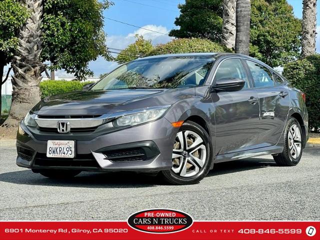 2018 Honda Civic LX for sale in Gilroy, CA