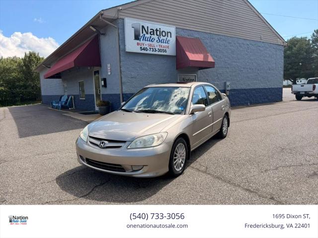 2005 Honda Civic EX for sale in Fredericksburg, VA
