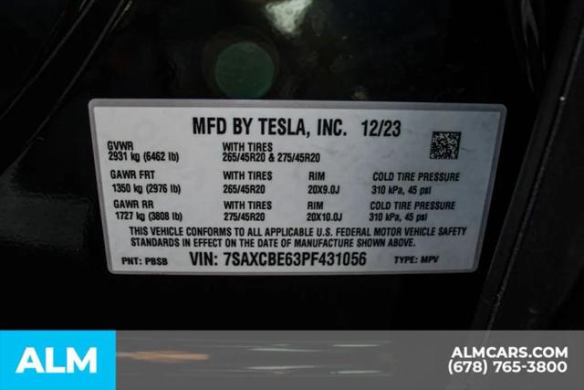 2023 Tesla Model X Plaid Tri Motor All-Wheel Drive
